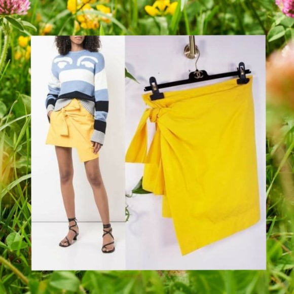 10 Crosby Derek Lam Pants - $295 NWT DEREK LAM x BARNEYS Wrap Mini Skort 8 M
